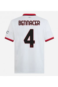 AC Milan Ismael Bennacer #4 Fotballdrakt Borte Klær 2024-25 Korte ermer